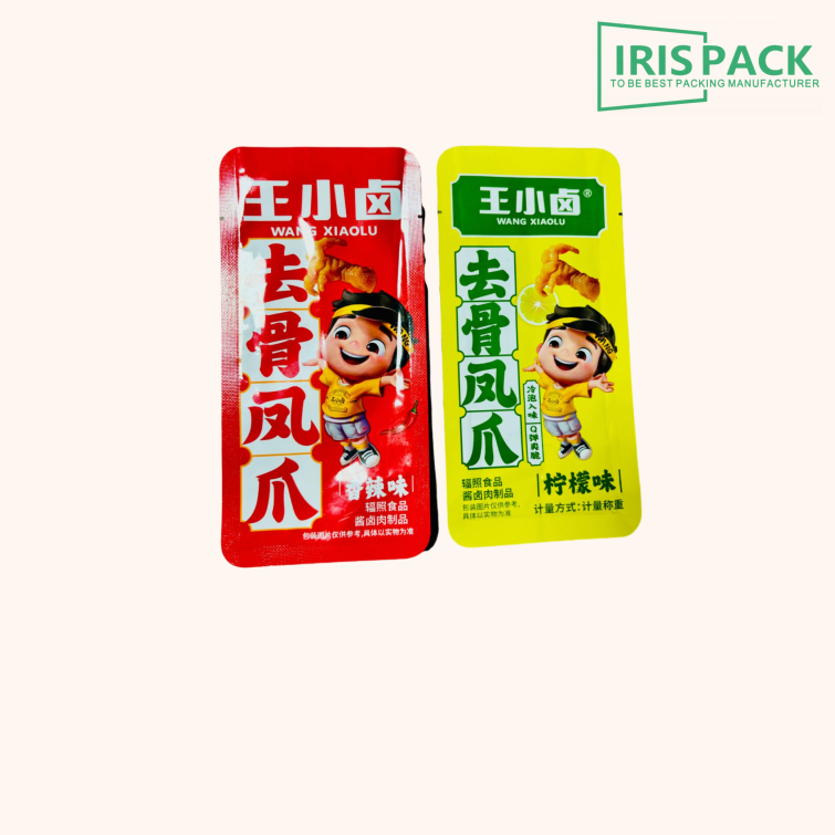  CUSTOMIZED RETORT POUCH FOR SNACK,CHICKEN FEET