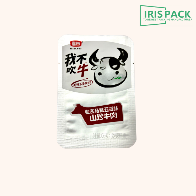  CUSTOM DESIGN RETORT POUCH FOR SNACK ,BEEF