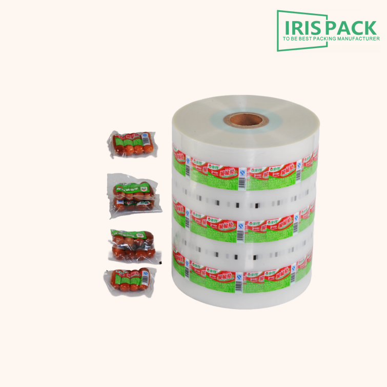  Custom Design PVDC Laminated Film For Pork Sausage