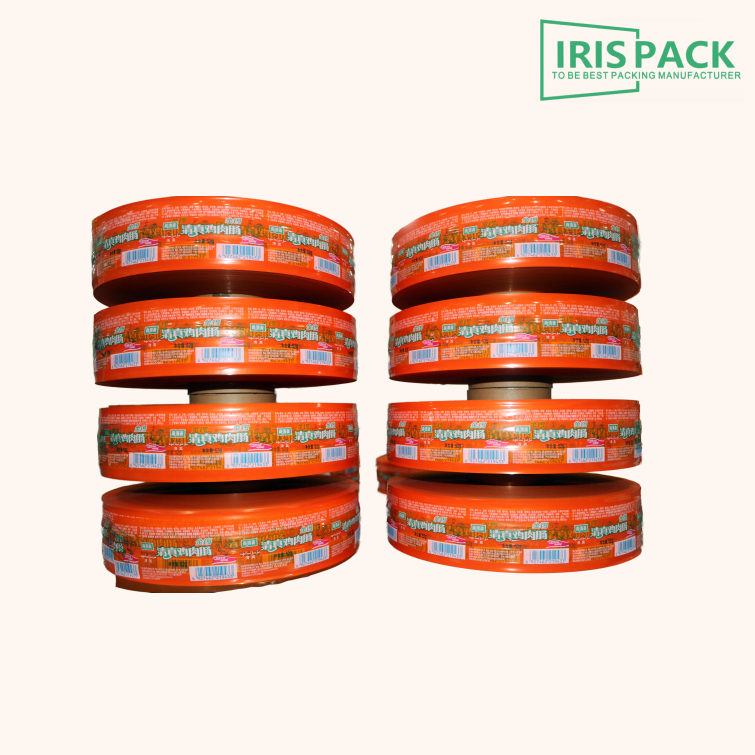  Red PVDC Laminated Film For Chicken Sausage